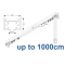 3970 corded & 3970 Wave corded (White only)  up to 1000cm Complete