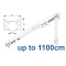 3970 corded & 3970 Wave corded (White only)  up to 1100cm Complete