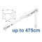 3970 corded & 3970 Wave corded (White only)  up to 475cm Complete
