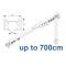 3970 corded & 3970 Wave corded (White only)  up to 700cm Complete