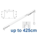 3970 corded & 3970 Wave corded, recess systems (White only) up to 425cm Complete