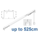 3970 corded & 3970 Wave corded, recess systems (White only) up to 525cm Complete