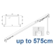 3970 corded & 3970 Wave corded, recess systems (White only) up to 575cm Complete