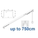 3970 corded & 3970 Wave corded, recess systems (White only)  up to 750cm Complete