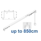 3970 corded & 3970 Wave corded, recess systems (White only)  up to 850cm Complete