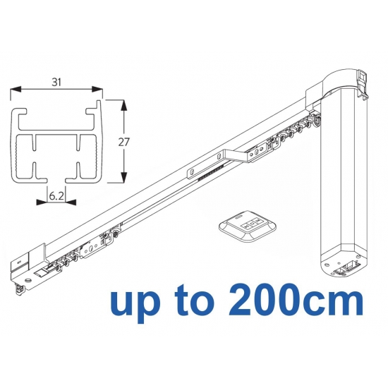 5100B Basic Autoglide system with Wireless wall switch up to 200cm Complete 5100B Basic Autoglide system with Wireless wall switch up to 200cm Complete