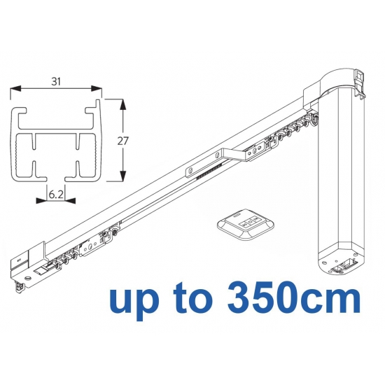 5100B Basic Autoglide system with Wireless wall switch up to 350cm Complete 5100B Basic Autoglide system with Wireless wall switch up to 350cm Complete