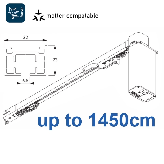 5600 Electric & 5600 Wave Electric systems, White, Black or Silver. up to 1450cm