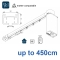 5600 Electric & 5600 Wave Electric systems, White, Black or Silver. up to 450cm