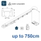 5600 Electric & 5600 Wave Electric systems, White, Black or Silver. up to 850cm