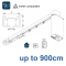 5600 Electric & 5600 Wave Electric systems, White, Black or Silver. up to 900cm