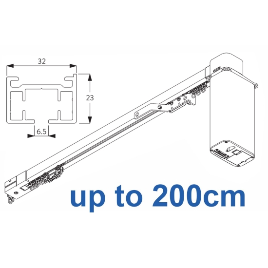 5600 Electric & 5600 Wave Electric systems, White, Black or Silver. up to 200cm