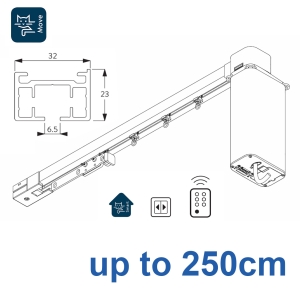 5600 Electric & 5600 Wave Electric systems, White, Black or Silver. up to 250cm 5600 Electric & 5600 Wave Electric systems, White, Black or Silver. up to 250cm