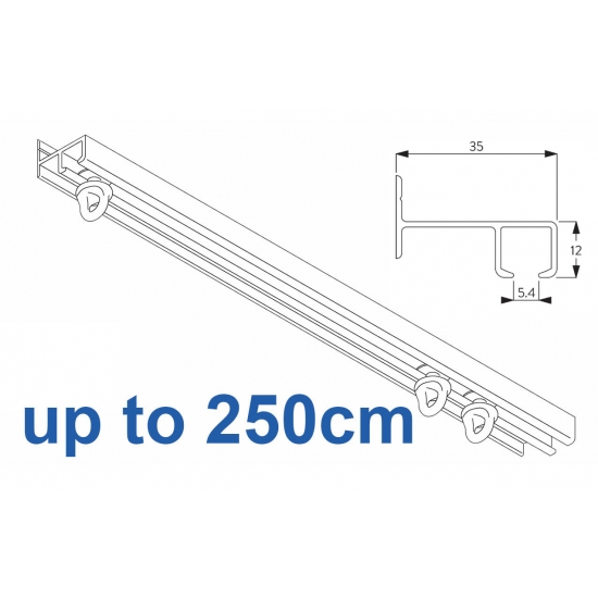 6021 Safety Track, up to  250cm Complete