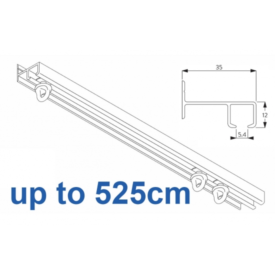 6021 Safety Track, up to  525cm Complete