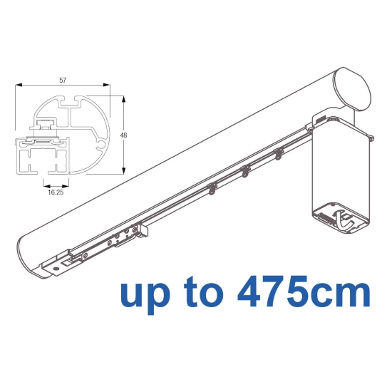 6150M-5600 50mm Electric Metropole with 5600 system, Anodic Grey, Antique Bronze, Slate Grey, Taupe up to 475cm complete 6150M-5600 50mm Electric Metropole with 5600 system, Anodic Grey, Antique Bronze, Slate Grey, Taupe up to 475cm complete