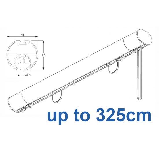 6160M 50mm Cord Drawn Metropole White, Black, Matt White, Ecru up to 325cm complete 6160M 50mm Cord Drawn Metropole White, Black, Matt White, Ecru up to 325cm complete