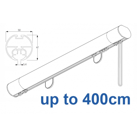 6160M 50mm Cord Drawn Metropole White, Black, Matt White, Ecru up to 400cm complete 6160M 50mm Cord Drawn Metropole White, Black, Matt White, Ecru up to 400cm complete