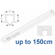 6243 recess & 6243 Wave recess White systems up to 150cm Complete 6243 recess & 6243 Wave recess White systems up to 150cm Complete