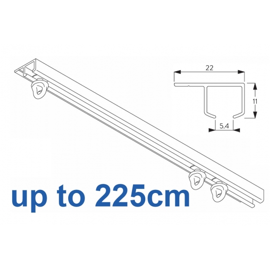 6290 Safety Track, up to  225cm Complete