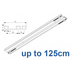 6293 Hand operated triple track system (White only)  up to 125cm Complete 6293 Hand operated triple track system (White only)  up to 125cm Complete
