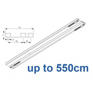 6293 Hand operated triple track system (White only)  up to 550cm Complete 6293 Hand operated triple track system (White only)  up to 550cm Complete