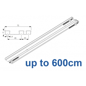6293 Hand operated triple track system (White only)  up to 600cm Complete 6293 Hand operated triple track system (White only)  up to 600cm Complete
