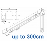 6370  Satin Silver up to 300cm Complete 6370  Satin Silver up to 300cm Complete