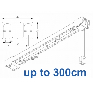6370  Satin Silver up to 300cm Complete 6370  Satin Silver up to 300cm Complete