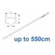 6465 Hand operated & 6465 Wave hand operated, White or Black. up to 550cm Complete