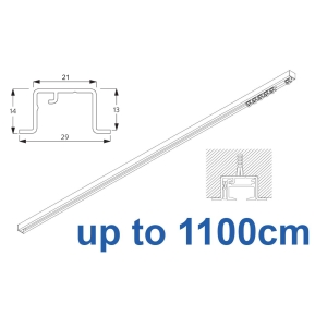 6465 Hand Operated recess & 6465 Wave Hand Operated, recess systems, White or Black. up to 1100cm Complete