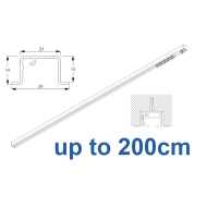 6465 Hand Operated recess & 6465 Wave Hand Operated, recess systems, White or Black. up to 200cm Complete 6465 Hand Operated recess & 6465 Wave Hand Operated, recess systems, White or Black. up to 200cm Complete