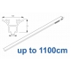6820 Hand operated & 6820 Wave hand operated (White only) up to 1100cm Complete