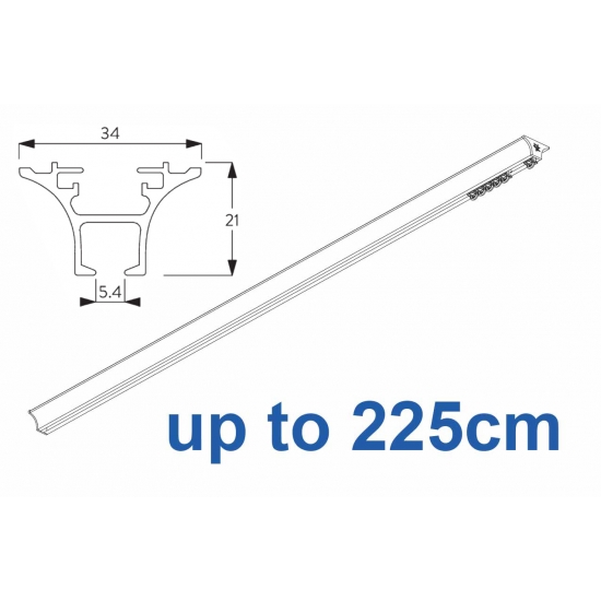 6820 Hand operated & 6820 Wave hand operated (White only) up to 225cm Complete