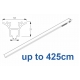 6820 Hand operated & 6820 Wave hand operated (White only) up to 425cm Complete