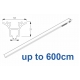 6820 Hand operated & 6820 Wave hand operated (White only) up to 600cm Complete