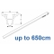 6820 Hand operated & 6820 Wave hand operated (White only) up to 650cm Complete