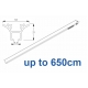 6820 Hand operated & 6820 Wave hand operated (White only) up to 650cm Complete