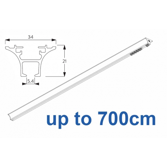 6820 Hand operated & 6820 Wave hand operated (White only) up to 700cm Complete