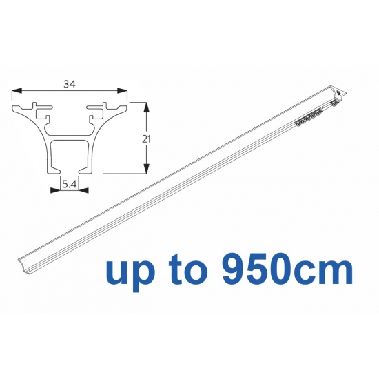 6820 Hand operated & 6820 Wave hand operated (White only) up to 950cm Complete