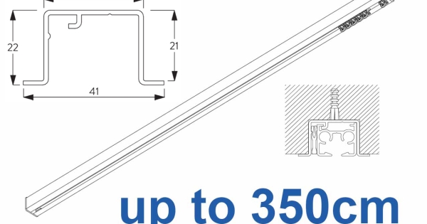 Recess Lineers 6870 Recess and Wave Recess Hand drawn systems. Medium profile.