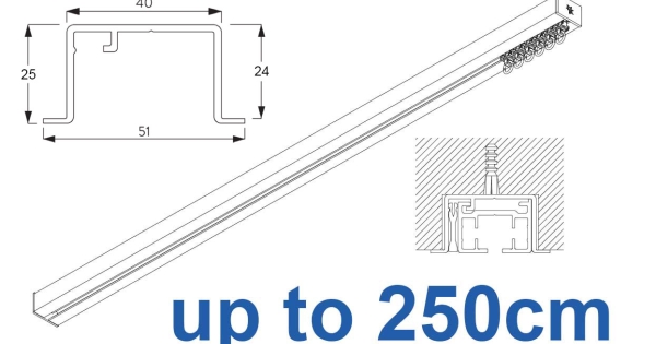 Recess Lineers 6970 Recess and Wave Recess Hand drawn systems. Large Profile.