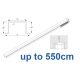 6970 Hand Operated recess & 6970 Wave Hand Operated, recess system, White or Black. up to 550cm Complete
