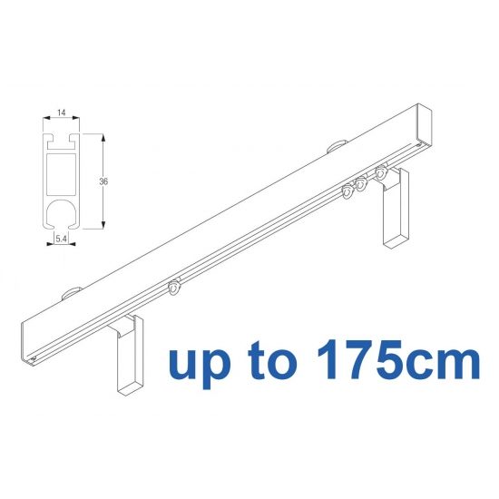 7605 (6100M) Silver, Black, White, Matt White up to 175cm complete