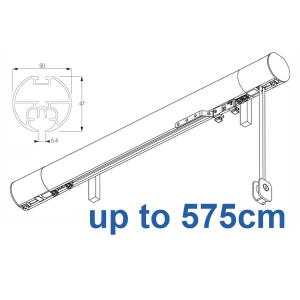 7640 (6160M) 50mm Cord Drawn Metropole  up to 575cm complete 7640 (6160M) 50mm Cord Drawn Metropole  up to 575cm complete
