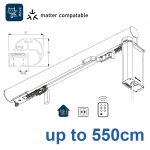 7650-(6150M)-5600 50mm Electric Metropole with 5600 system, up to 550cm complete