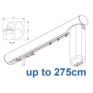 7650-(6150M)-5100 50mm Electric Metropole with 5100 Autoglide, Anodic Grey, Antique Bronze, Bronze, Slate Grey, Taupe up to 275cm complete 7650-(6150M)-5100 50mm Electric Metropole with 5100 Autoglide, Anodic Grey, Antique Bronze, Bronze, Slate Grey, Taupe up to 275cm complete