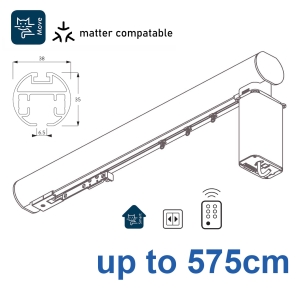 7670 38mm Electric Metropole and Metropole Wave up to 575cm complete