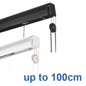 Elite Breakaway Chain Operated Roman Blind system up to 100cm Complete