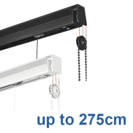 Elite Breakaway Chain Operated Roman Blind system up to 275cm Complete Elite Breakaway Chain Operated Roman Blind system up to 275cm Complete